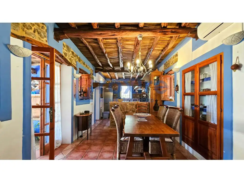 Menjador de Casa o xalet de lloguer en Sant Joan de Labritja amb Aire condicionat, Calefacció i Jardí privat