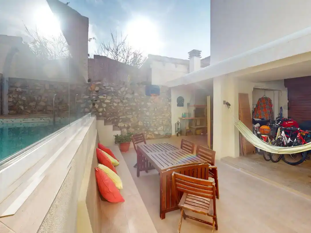 Terrassa de Casa adosada en venda en Son Servera amb Aire condicionat, Piscina i Balcó