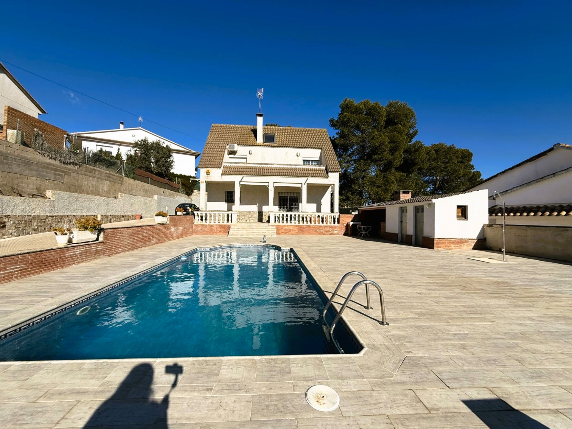 Swimming pool of House or chalet for sale in Lliçà d'Amunt  with Air Conditioner, Heating and Private garden