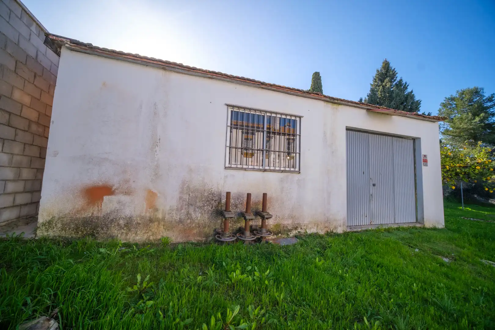 Vista exterior de Casa o xalet en venda en Montequinto amb Jardí privat, Terrassa i Moblat