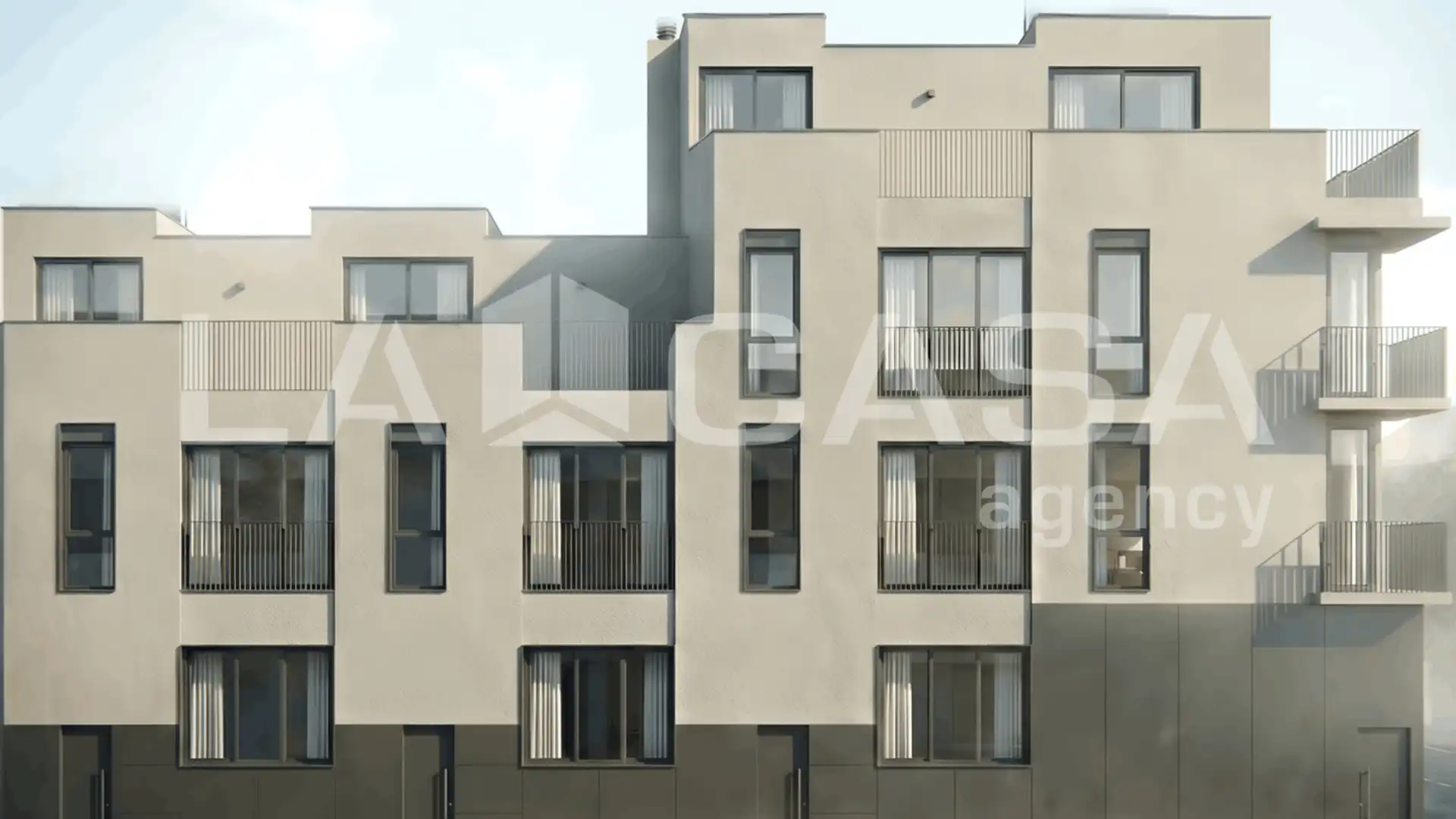 Vista exterior de Casa o chalet en venta en Badalona con Aire acondicionado, Calefacción y Parquet