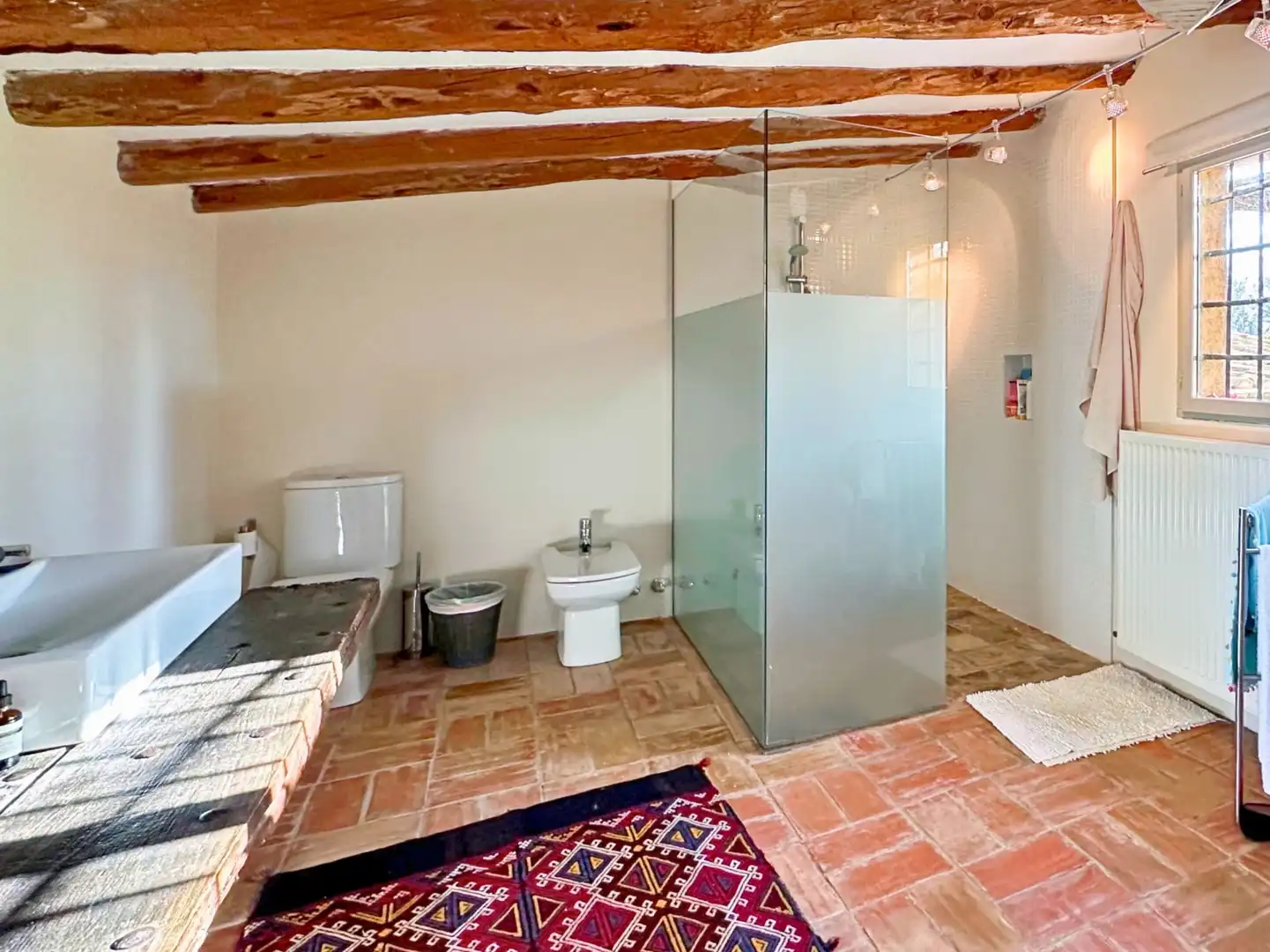 Bany de Casa o xalet en venda en Garrigàs amb Aire condicionat, Calefacció i Terrassa