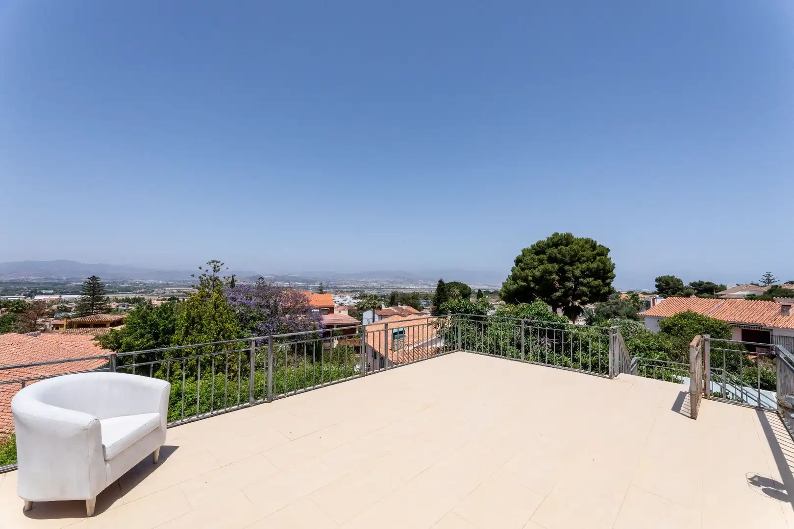 Terraza de Casa o chalet en venta en Alhaurín de la Torre con Aire acondicionado, Calefacción y Jardín privado