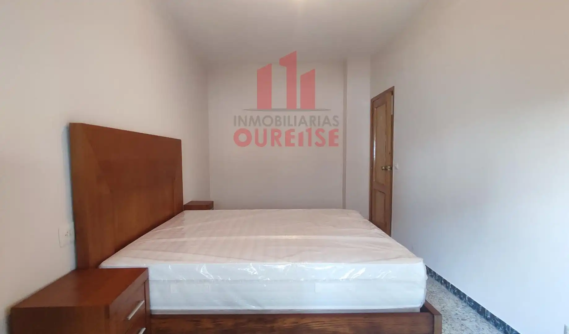 Schlafzimmer von Wohnung zur Miete in Ourense Capital  mit Heizung, Möbliert und Balkon