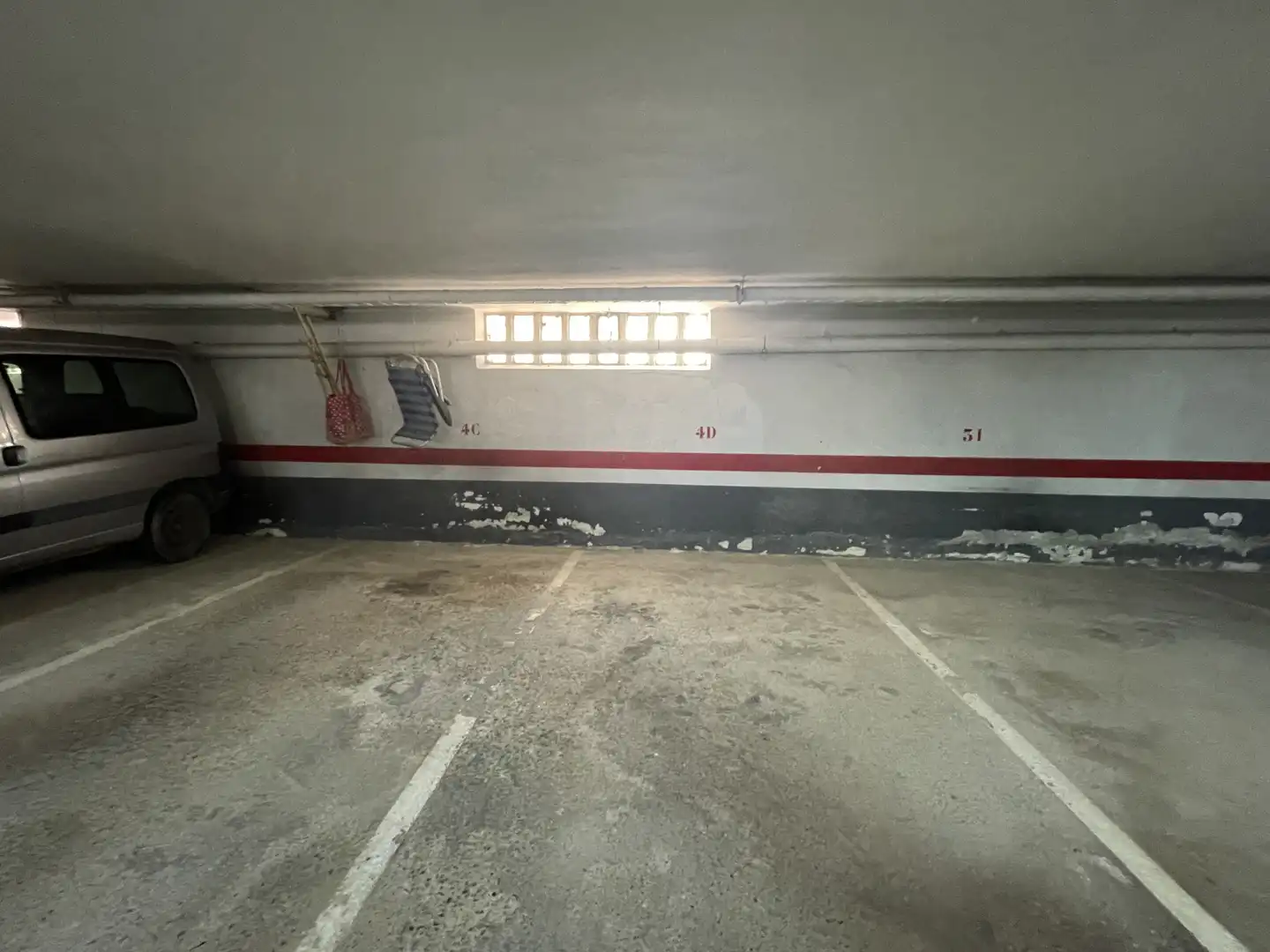 Parking of Flat for sale in Cadrete  with Air Conditioner, Heating and Private garden