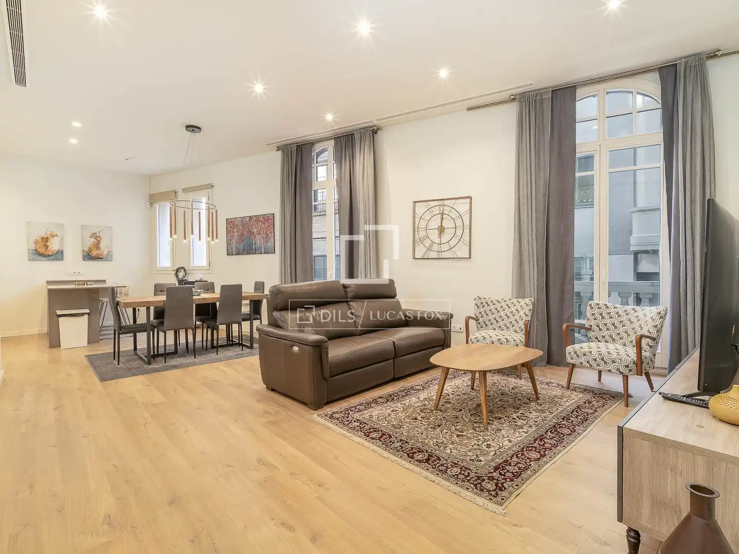 Vista exterior de Piso en venta en Barcelona con Aire acondicionado, Calefacción y Parquet
