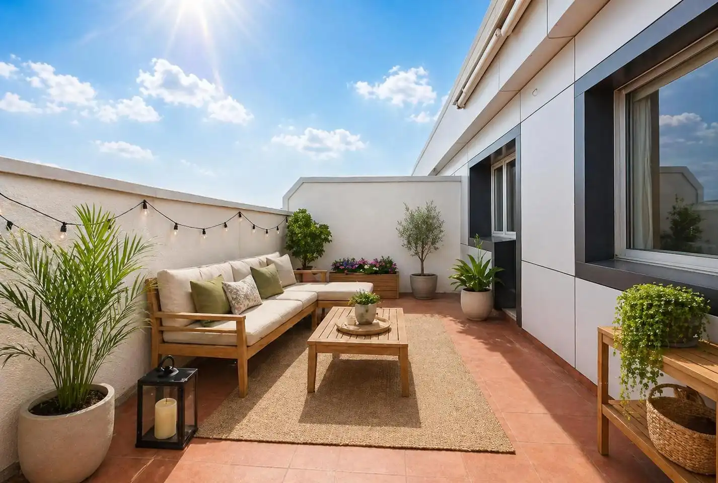 Terrasse von Dachboden zum Verkauf in Oleiros mit Heizung und Terrasse