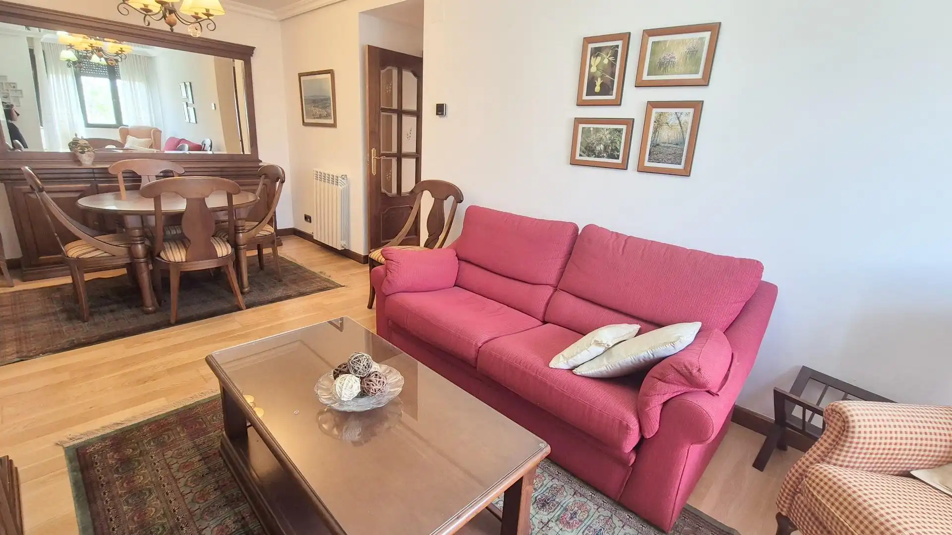 Sala de estar de Piso en venta en Salamanca con Calefacción y Amueblado
