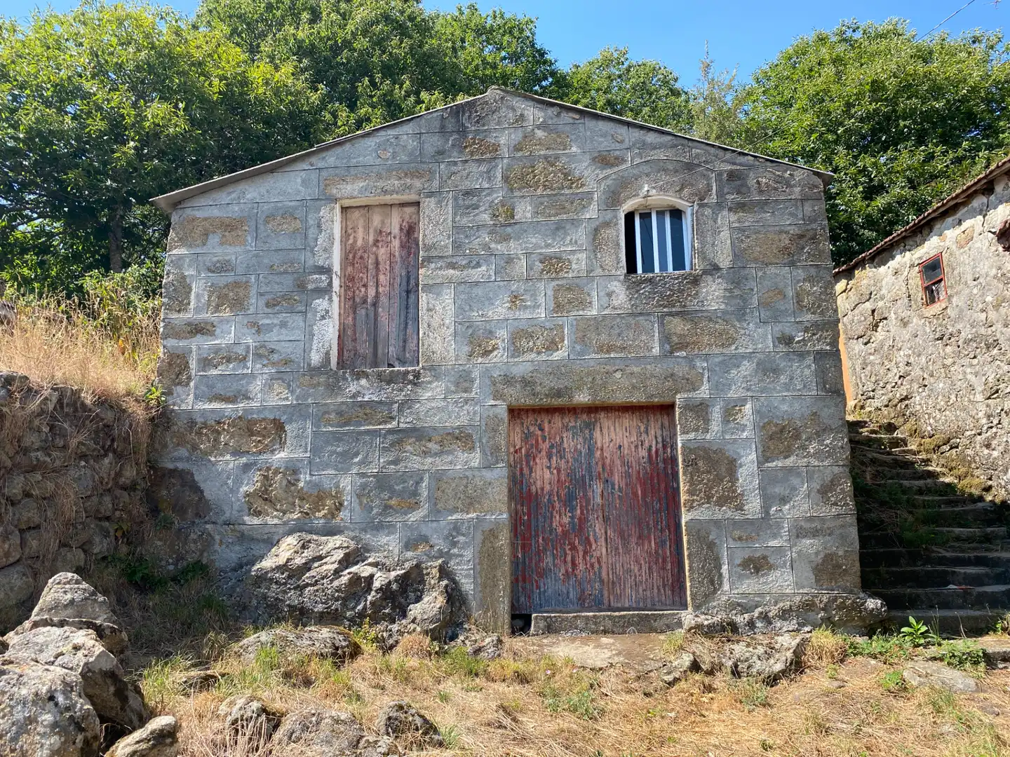 Vista exterior de Finca rústica en venta en Bande con Jardín privado