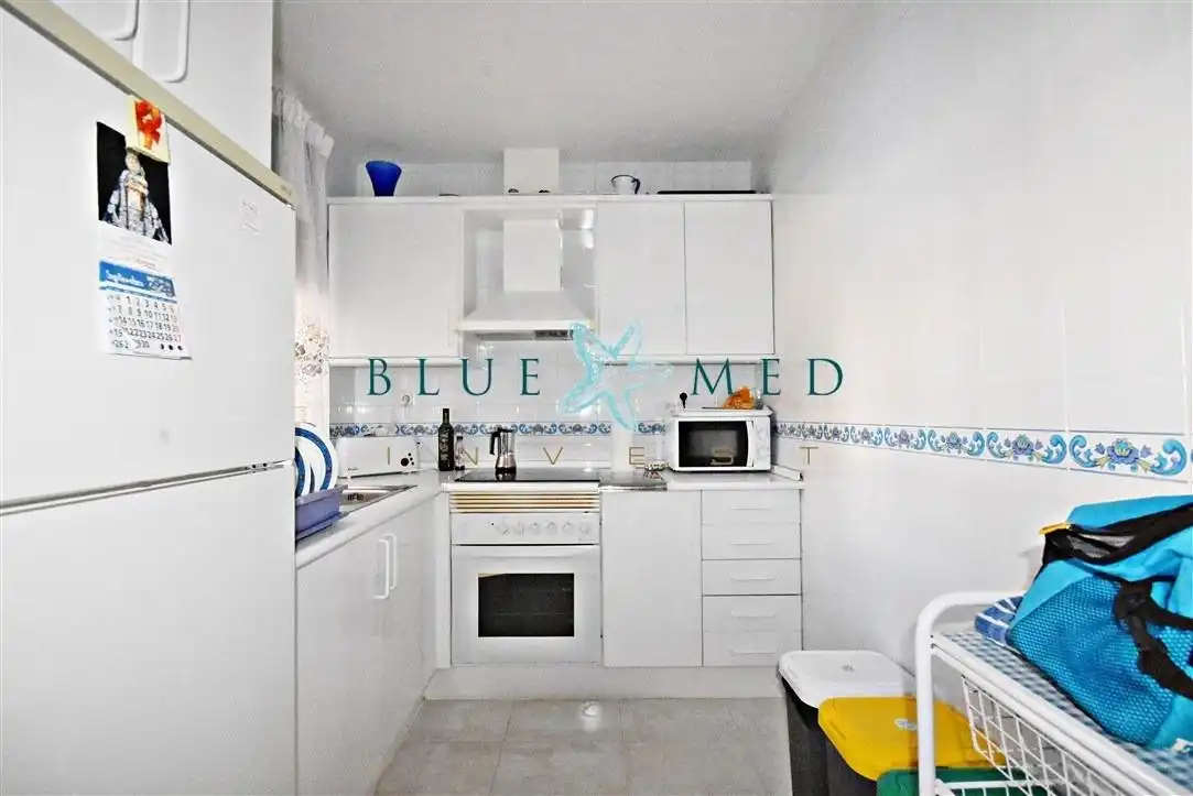 Küche von Wohnung zum Verkauf in Mazarrón mit Privatgarten, Terrasse und Möbliert