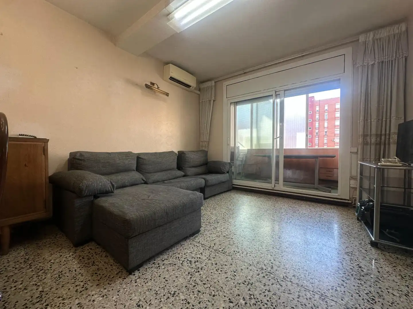 Sala de estar de Piso en venta en Sabadell con Aire acondicionado, Calefacción y Balcón