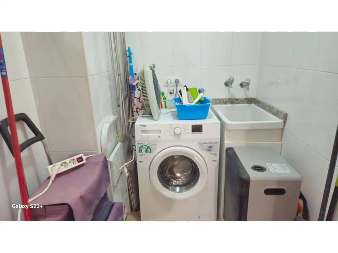 Bathroom of Flat for rent in Cubelles  with Air Conditioner, Heating and Terrace