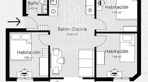 Foto 2 de Piso de alquiler en Cooperación, San Bernardo, Salamanca