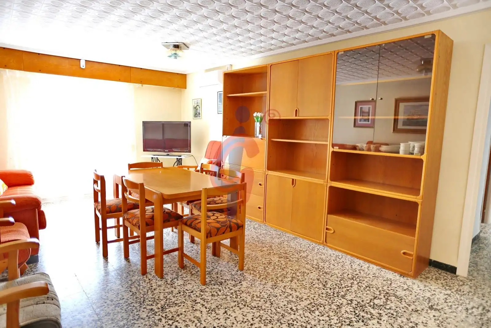Living room of Apartments for rent in Guardamar del Segura  with Air Conditioner, Furnished and Balcony
