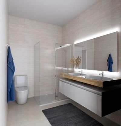 Bathroom of Flat for sale in Cornellà de Llobregat  with Air Conditioner, Heating and Private garden