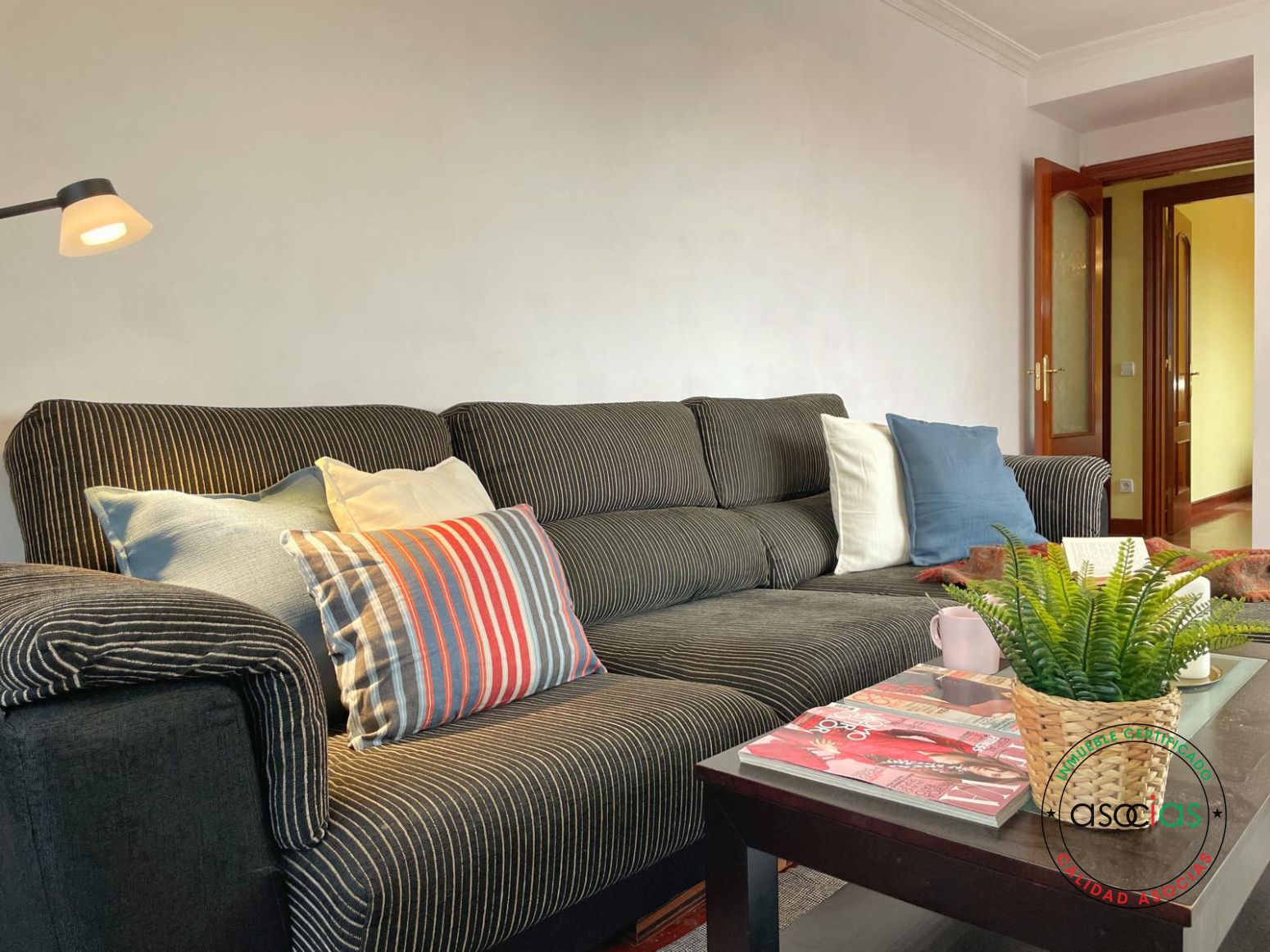 Living room of Flat for sale in Gijón   with Heating and Storage room