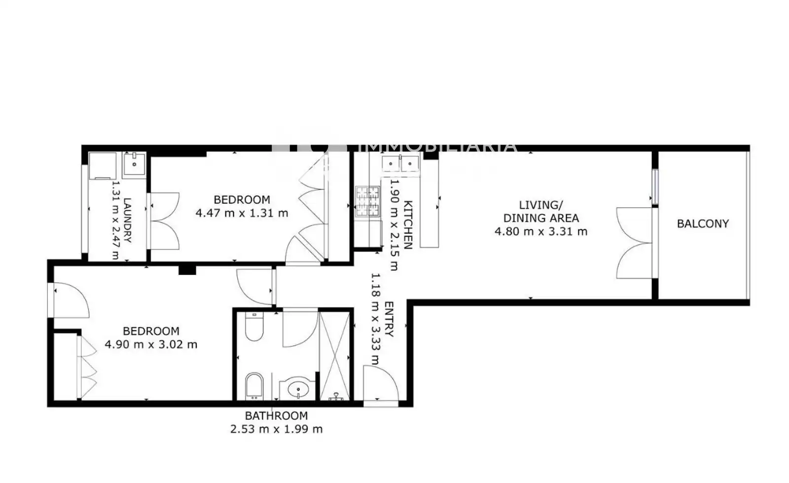Flat with pool for sale in de la Lluna, imagen 22