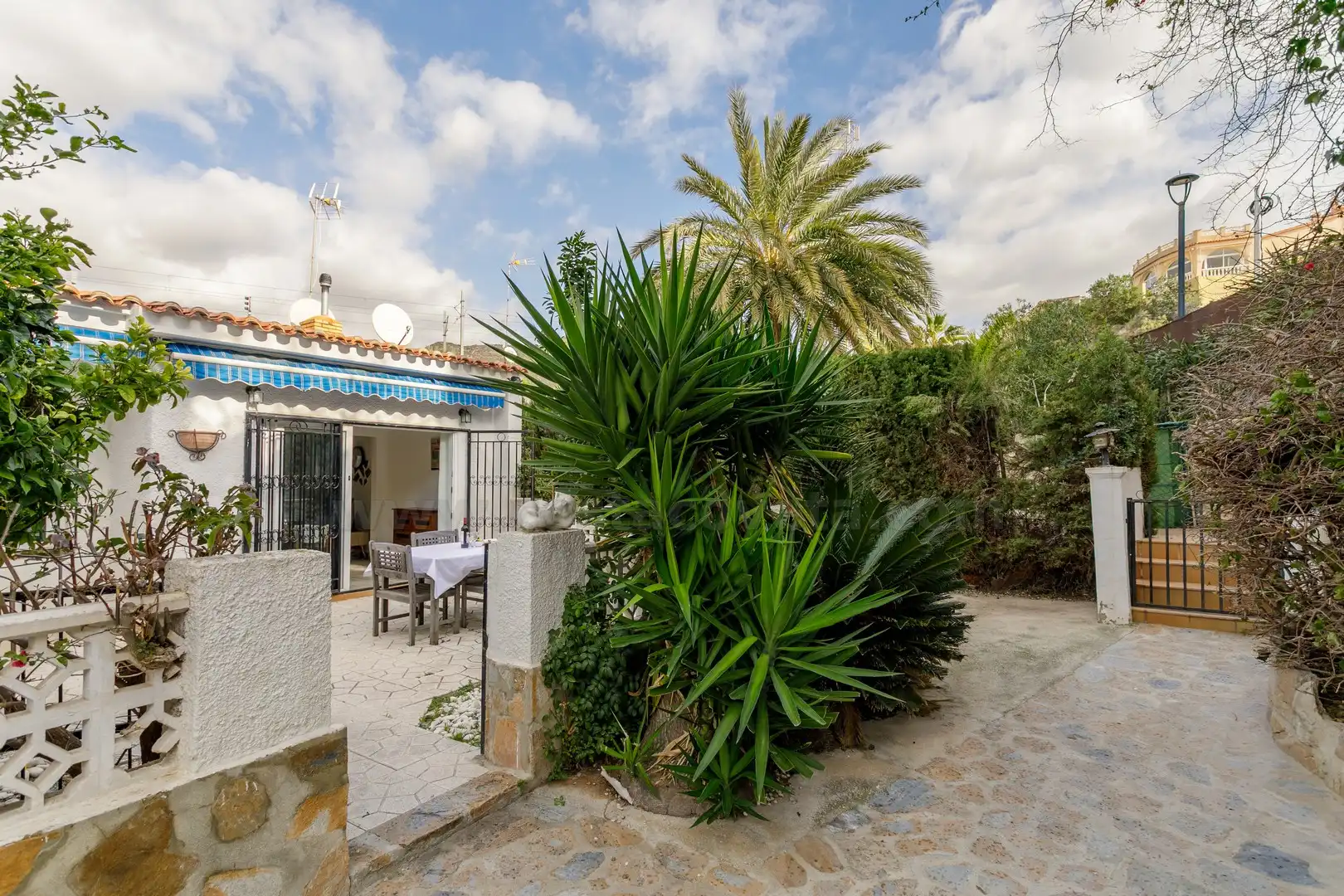 Garden of Houses for sale in El Campello  with Air Conditioner, Private garden and Terrace