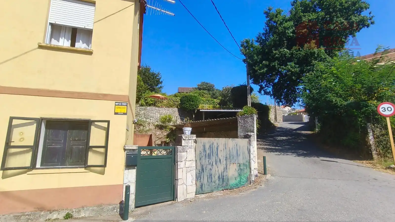 Exterior view of Houses for sale in Moaña  with Storage room and Furnished