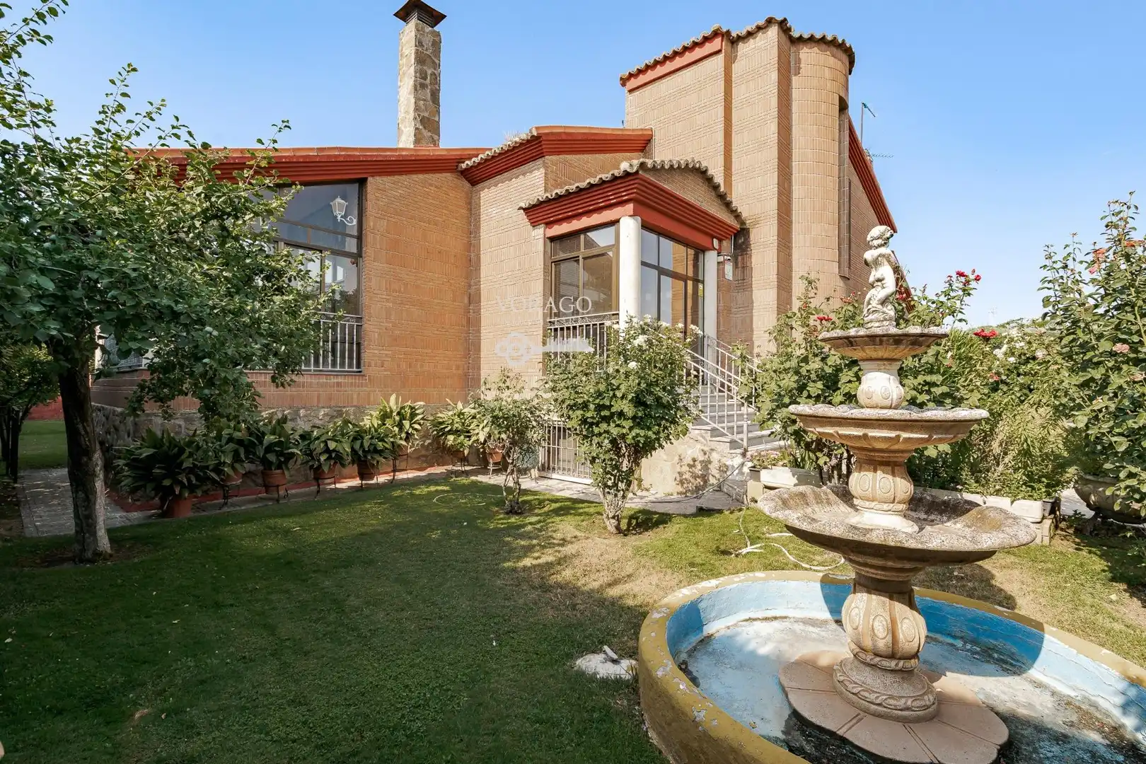 Vista exterior de Casa o chalet en venta en Villalbilla con Aire acondicionado, Jardín privado y Terraza