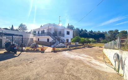 Vista exterior de Casa o xalet en venda en Villalonga amb Terrassa, Piscina i Balcó