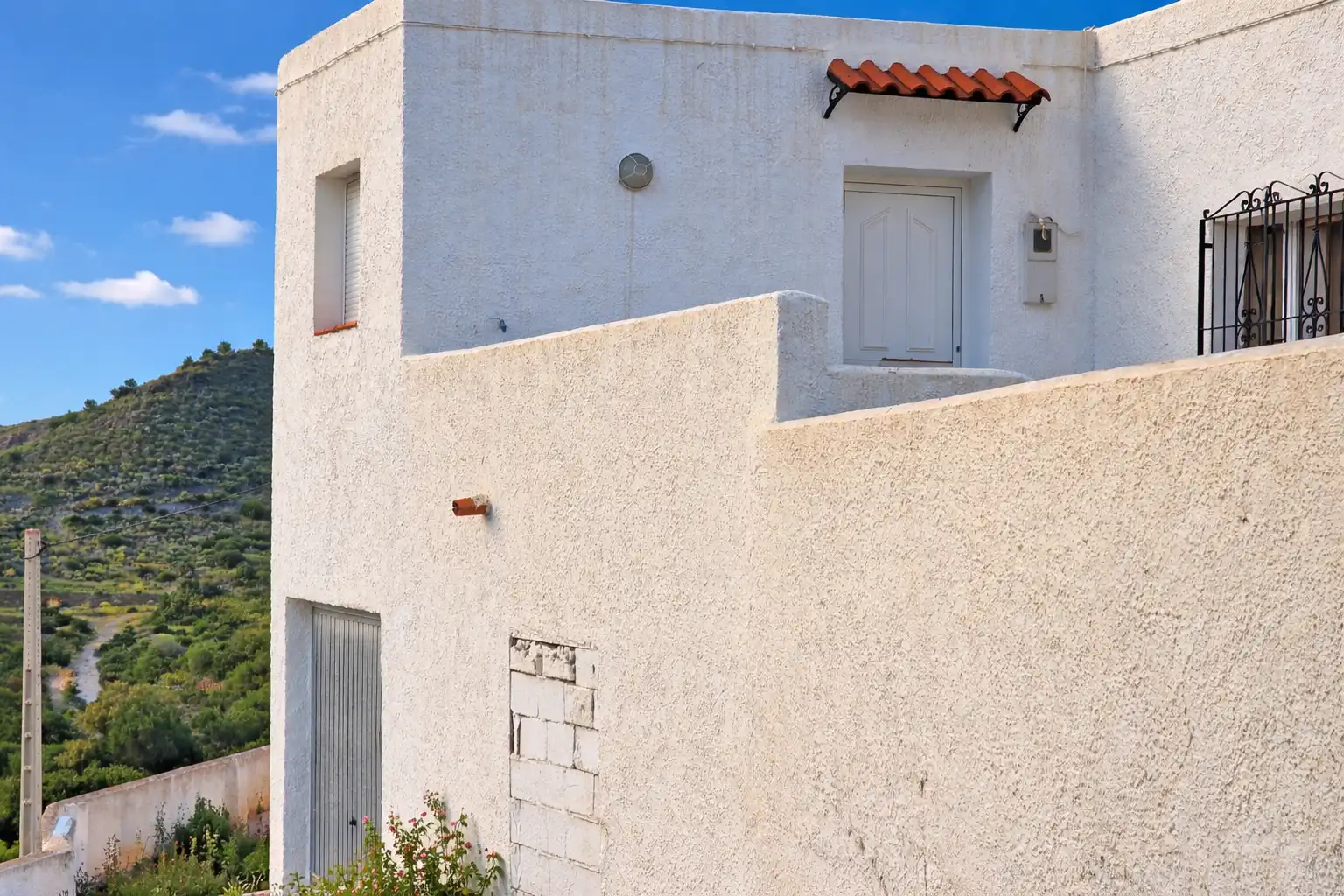 Vista exterior de Finca rústica en venda en Mojácar amb Aire condicionat i Terrassa