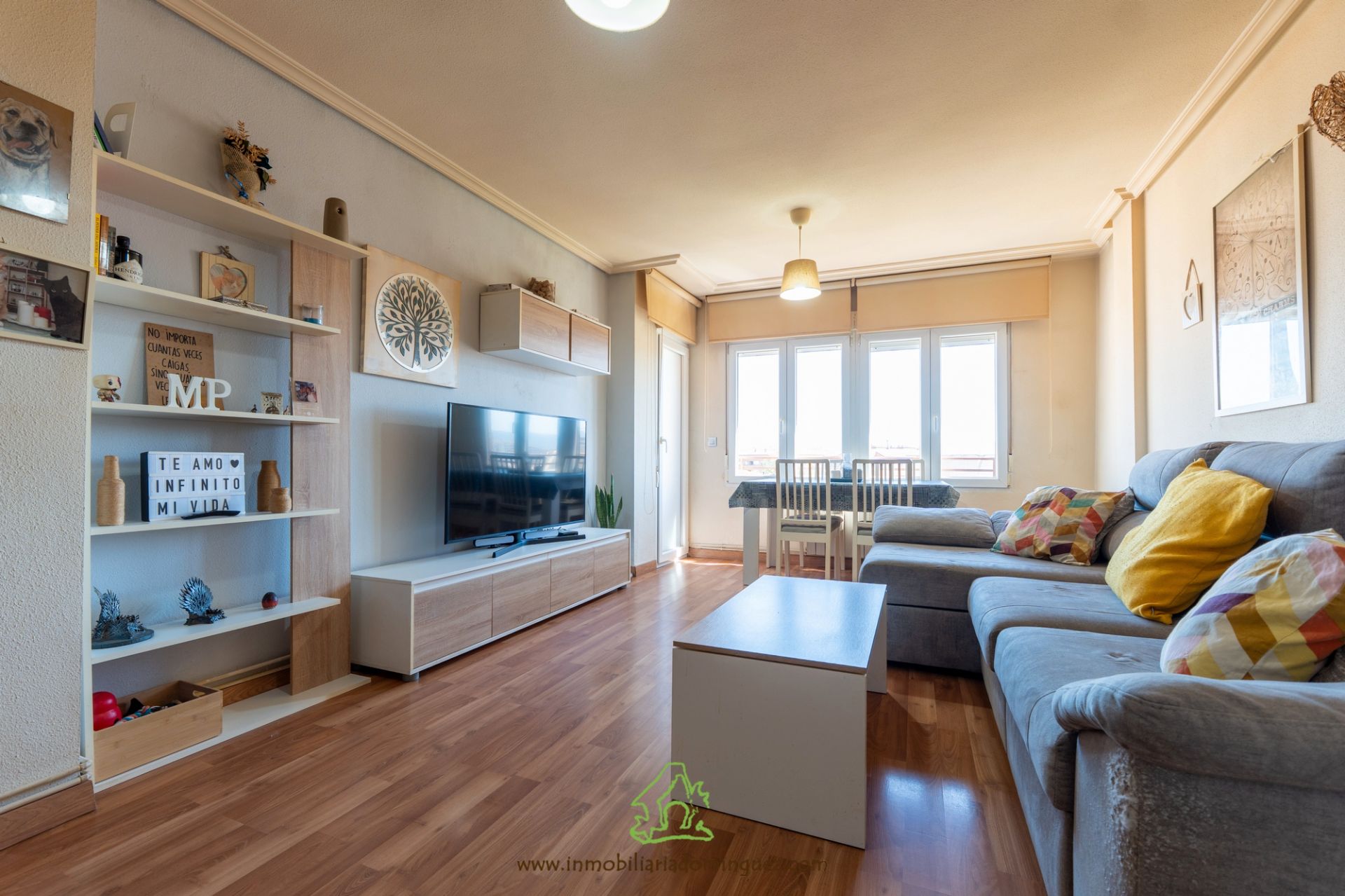 Sala de estar de Piso en venta en  Murcia Capital con Aire acondicionado, Calefacción y Jardín privado