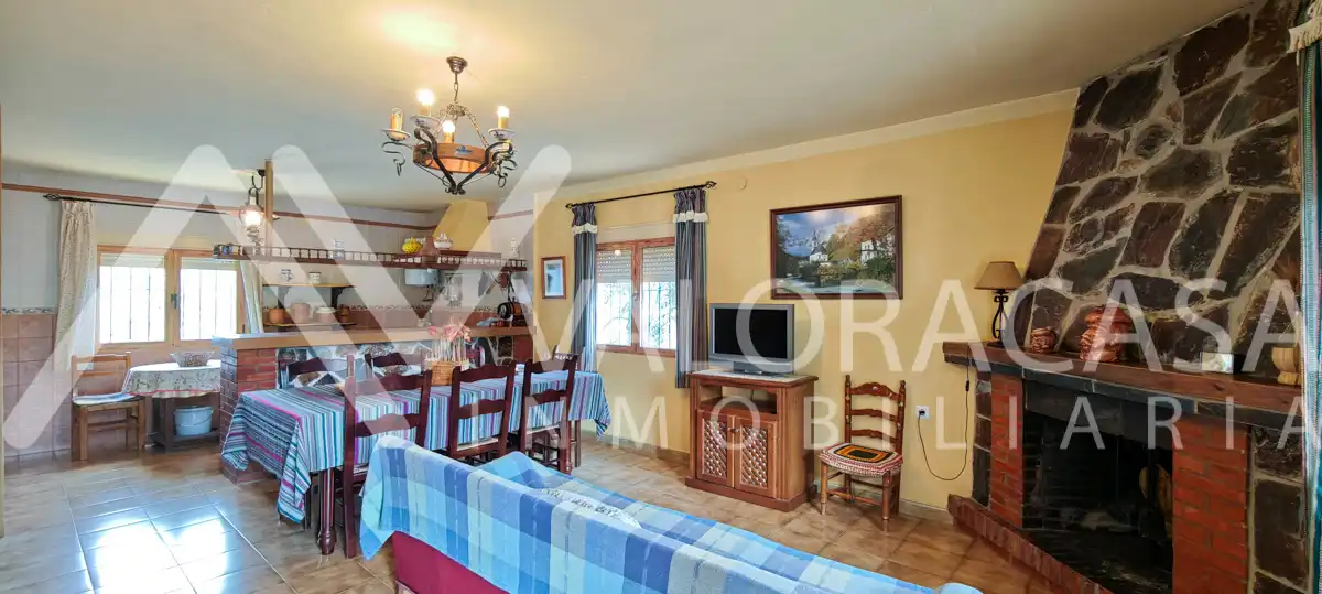 Sala de estar de Finca rústica en venta en Málaga con Amueblado