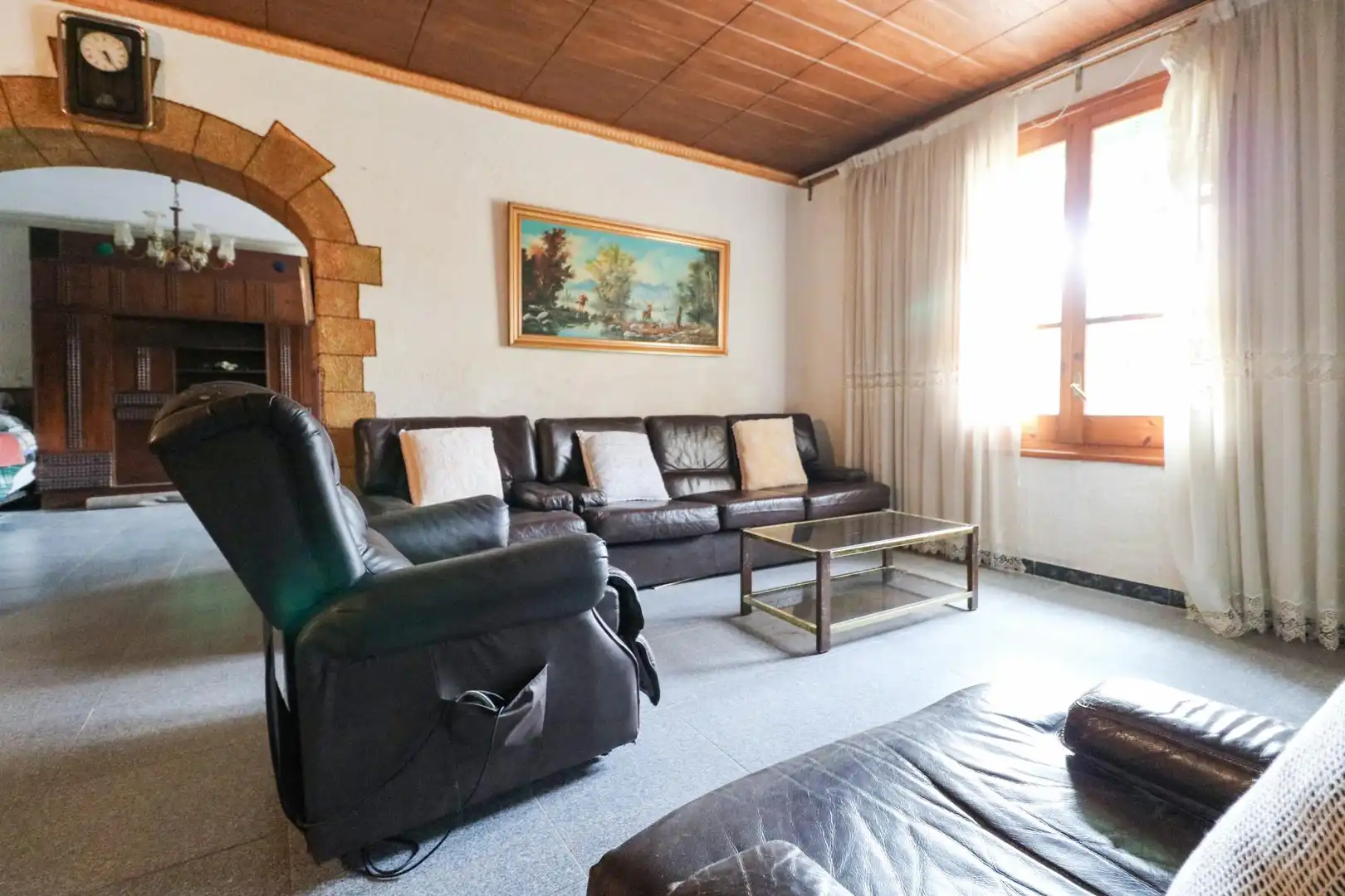 Living room of Country homes for sale in Sant Boi de Llobregat  with Private garden, Terrace and Storage room