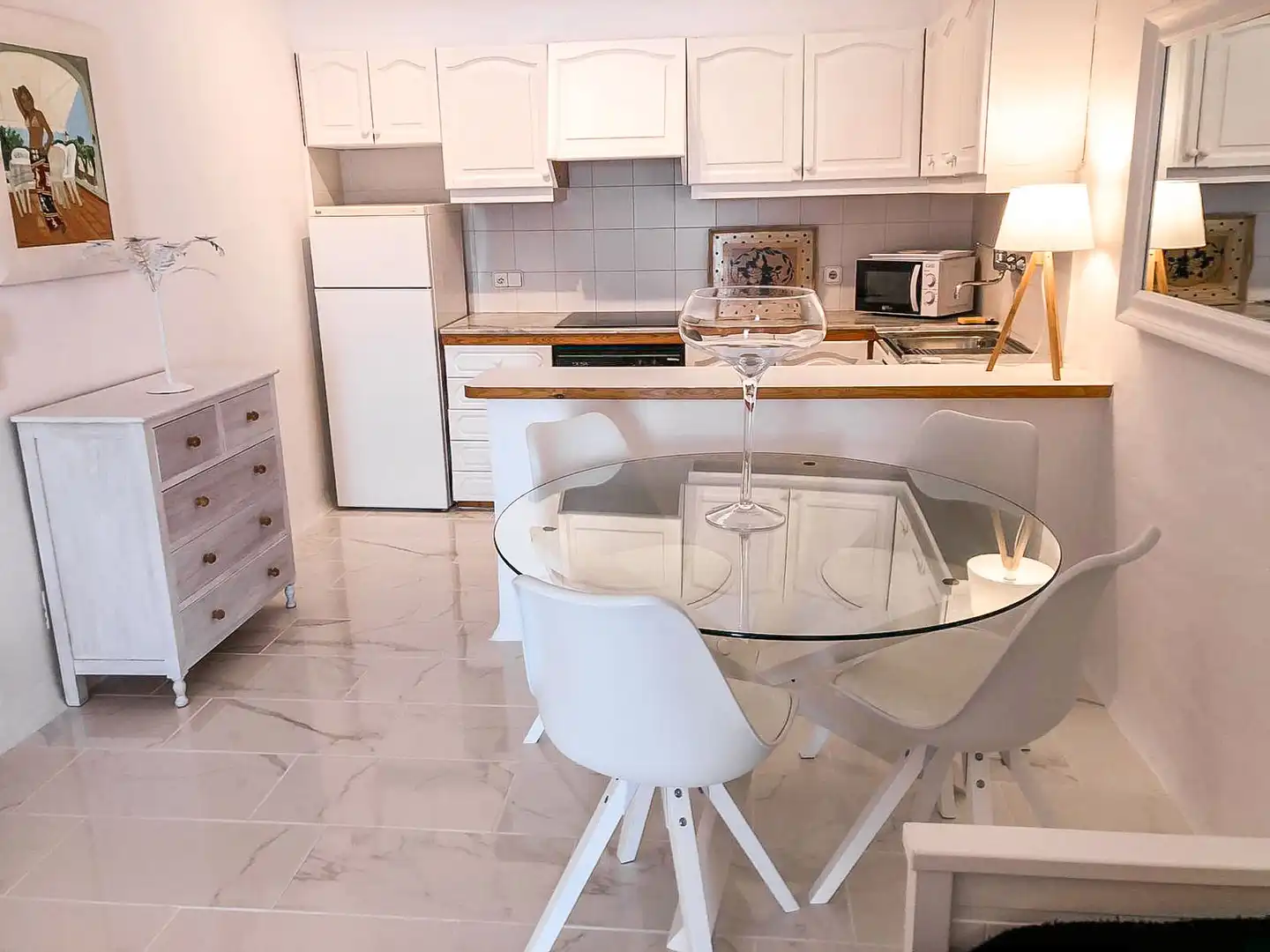 Cocina de Apartamento en venta en Es Mercadal con Aire acondicionado, Terraza y Amueblado