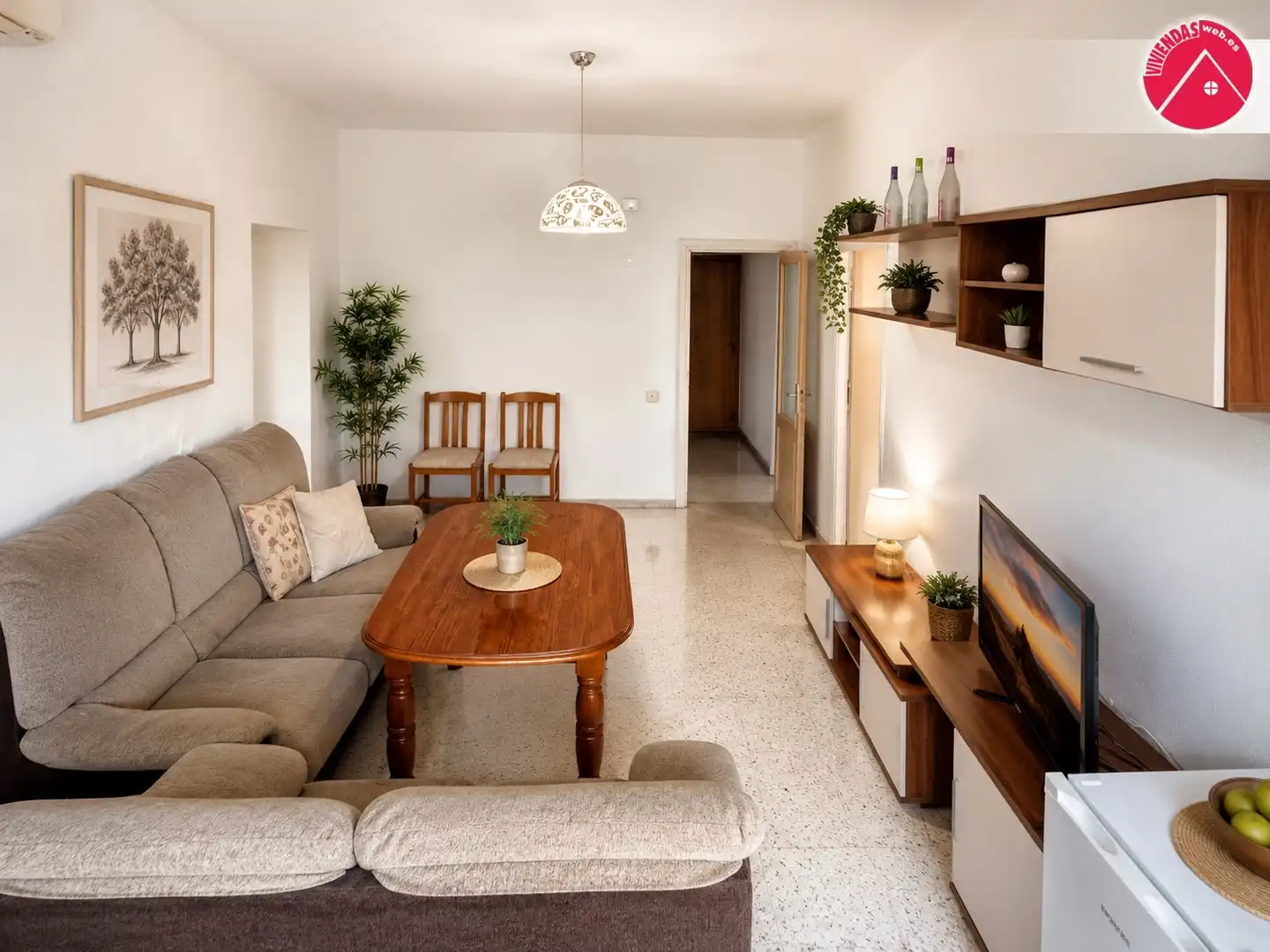 Sala de estar de Ático en venta en Sevilla con Aire acondicionado, Terraza y Trastero