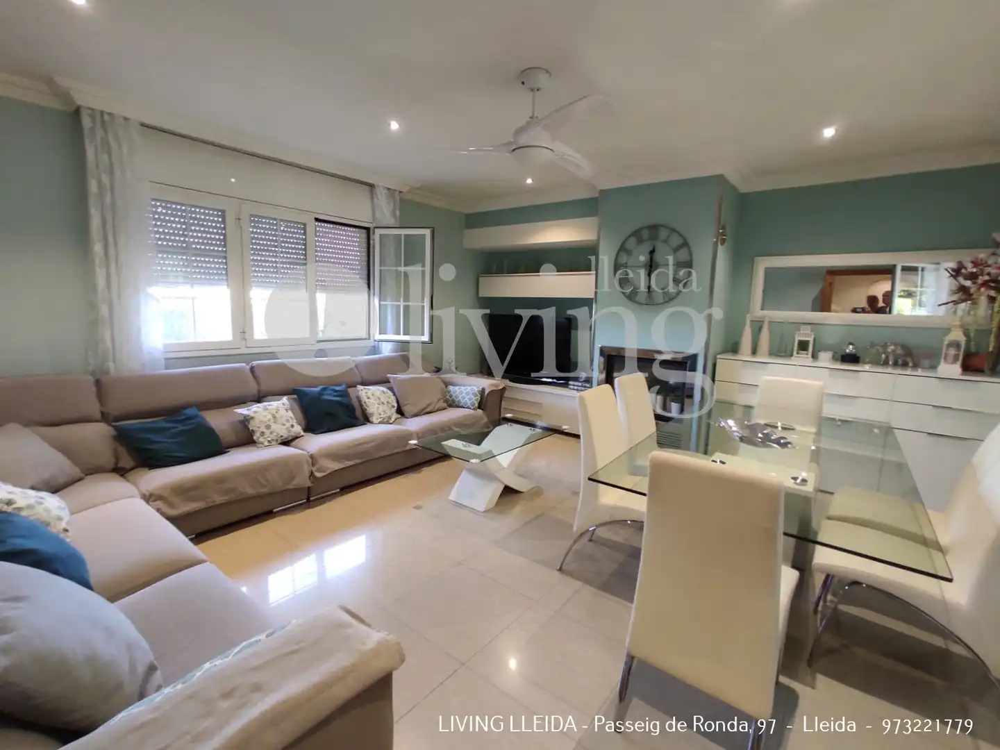 Living room of Houses for sale in Bell-lloc d'Urgell  with Heating, Private garden and Terrace