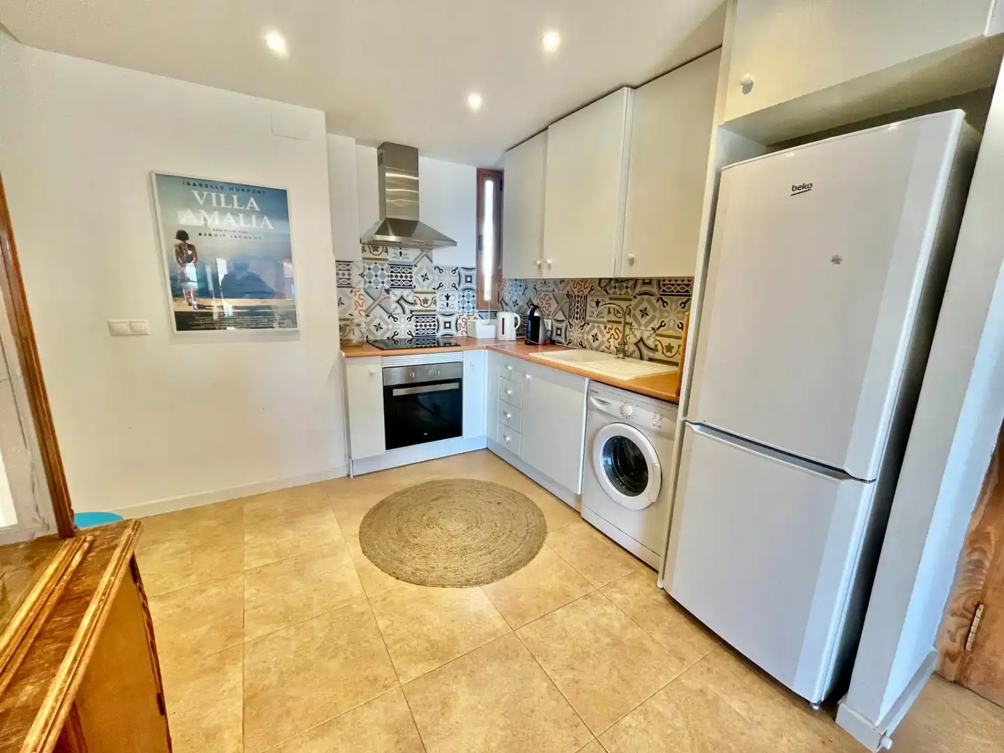 Küche von Wohnung zum Verkauf in El Campello mit Klimaanlage, Terrasse und Balkon