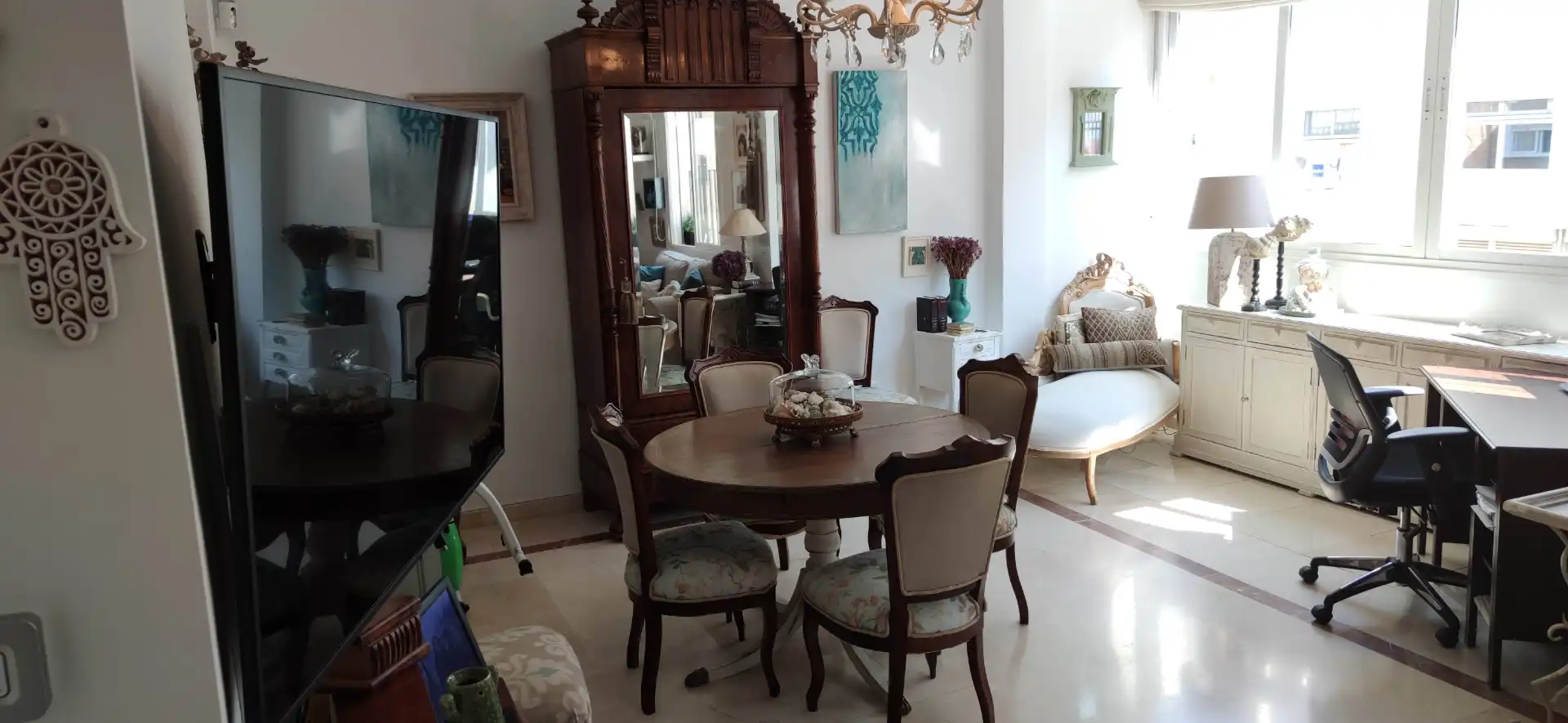 Comedor de Piso en venta en Sevilla con Aire acondicionado y Amueblado