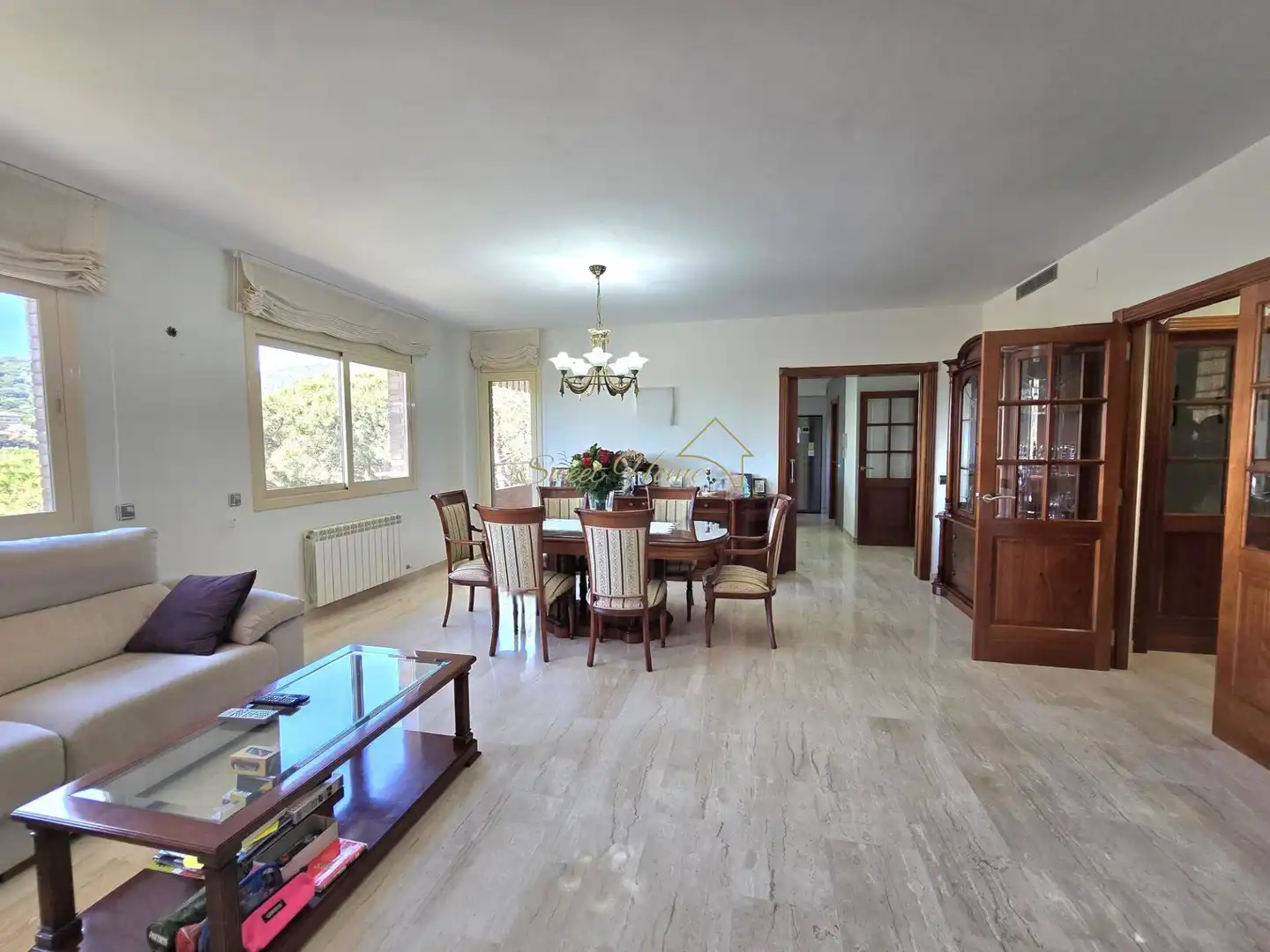 Dining room of Houses for sale in Cabrils  with Air Conditioner, Heating and Private garden