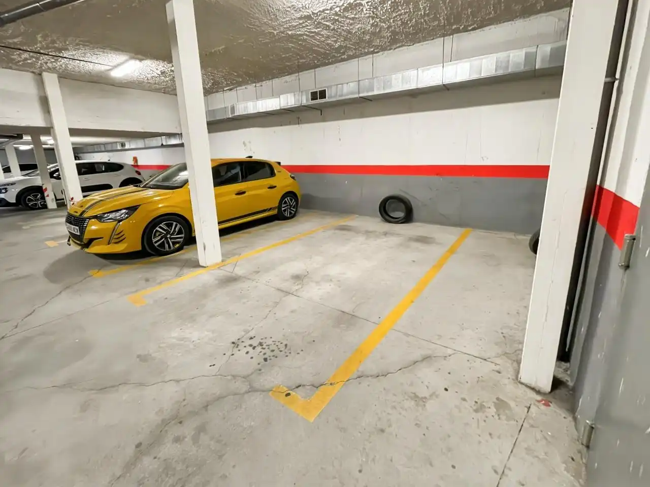 Parking of Flat for sale in Campo Real  with Air Conditioner, Heating and Terrace