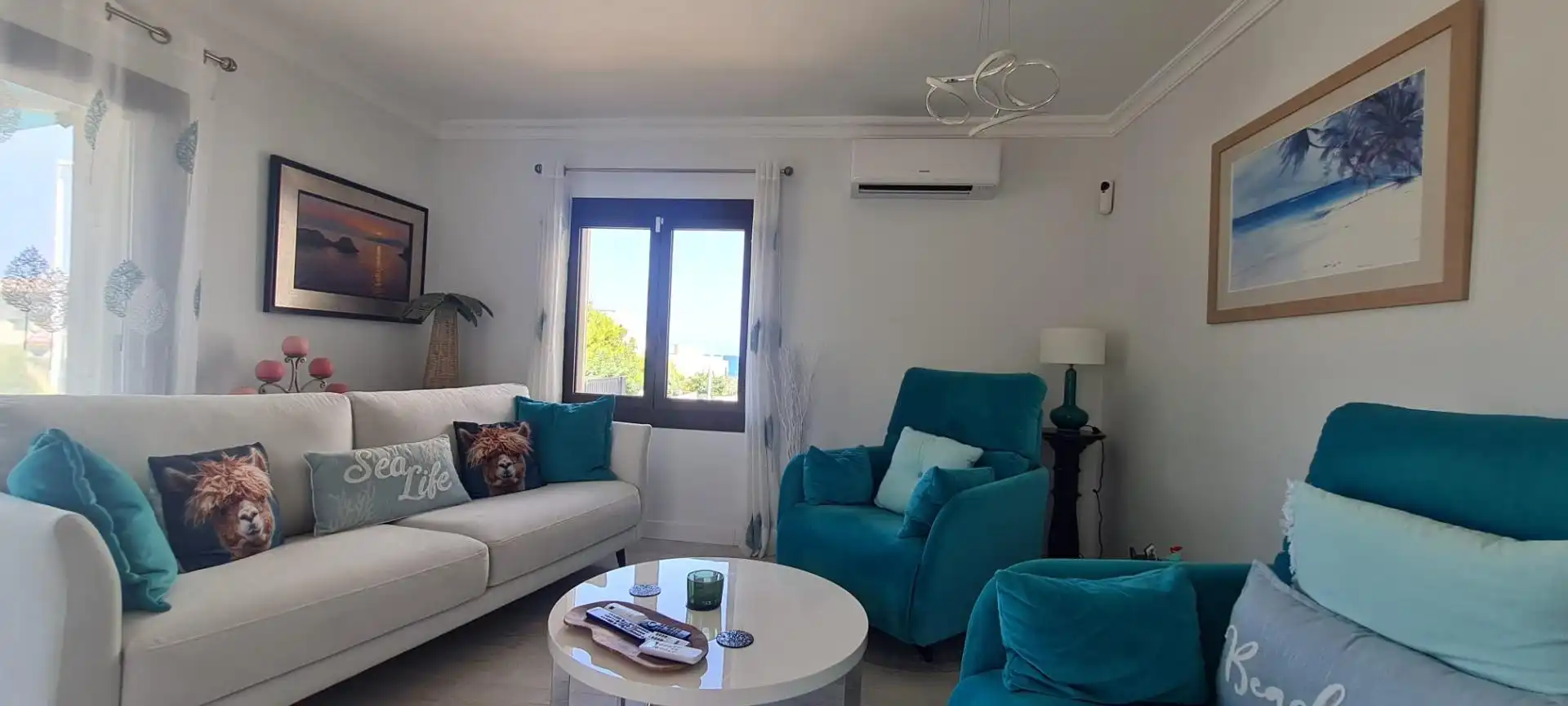 Sala d'estar de Casa o xalet en venda en Santa Margalida amb Aire condicionat, Calefacció i Jardí privat