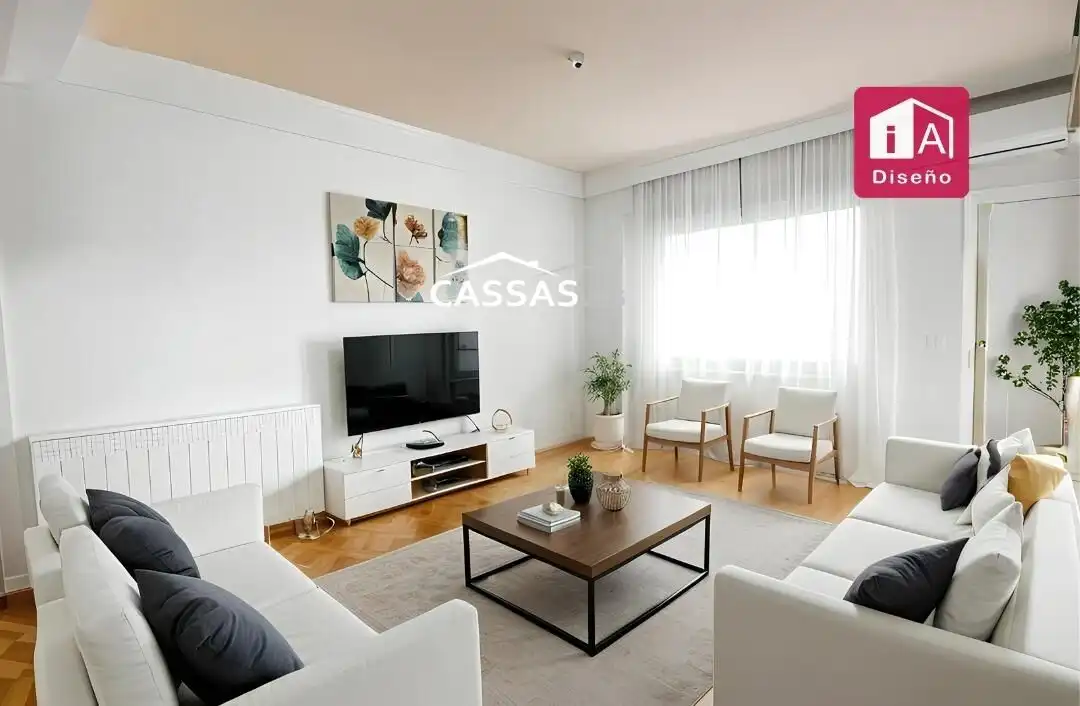 Wohnzimmer von Wohnung zum Verkauf in Torrejón de Ardoz mit Klimaanlage, Heizung und Parkett
