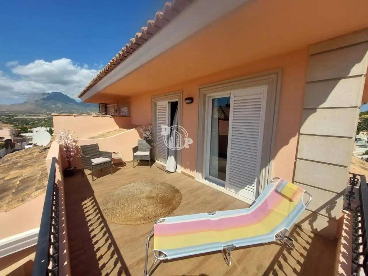 Terrassa de Casa adosada en venda en Benidorm amb Jardí privat