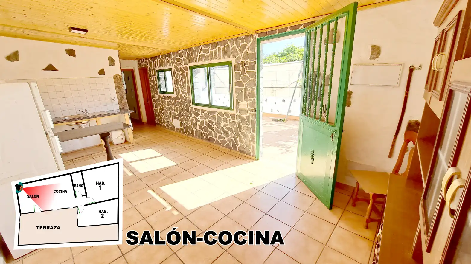 Finca rústica en venta en Ingenio con Terraza, Horno y TV