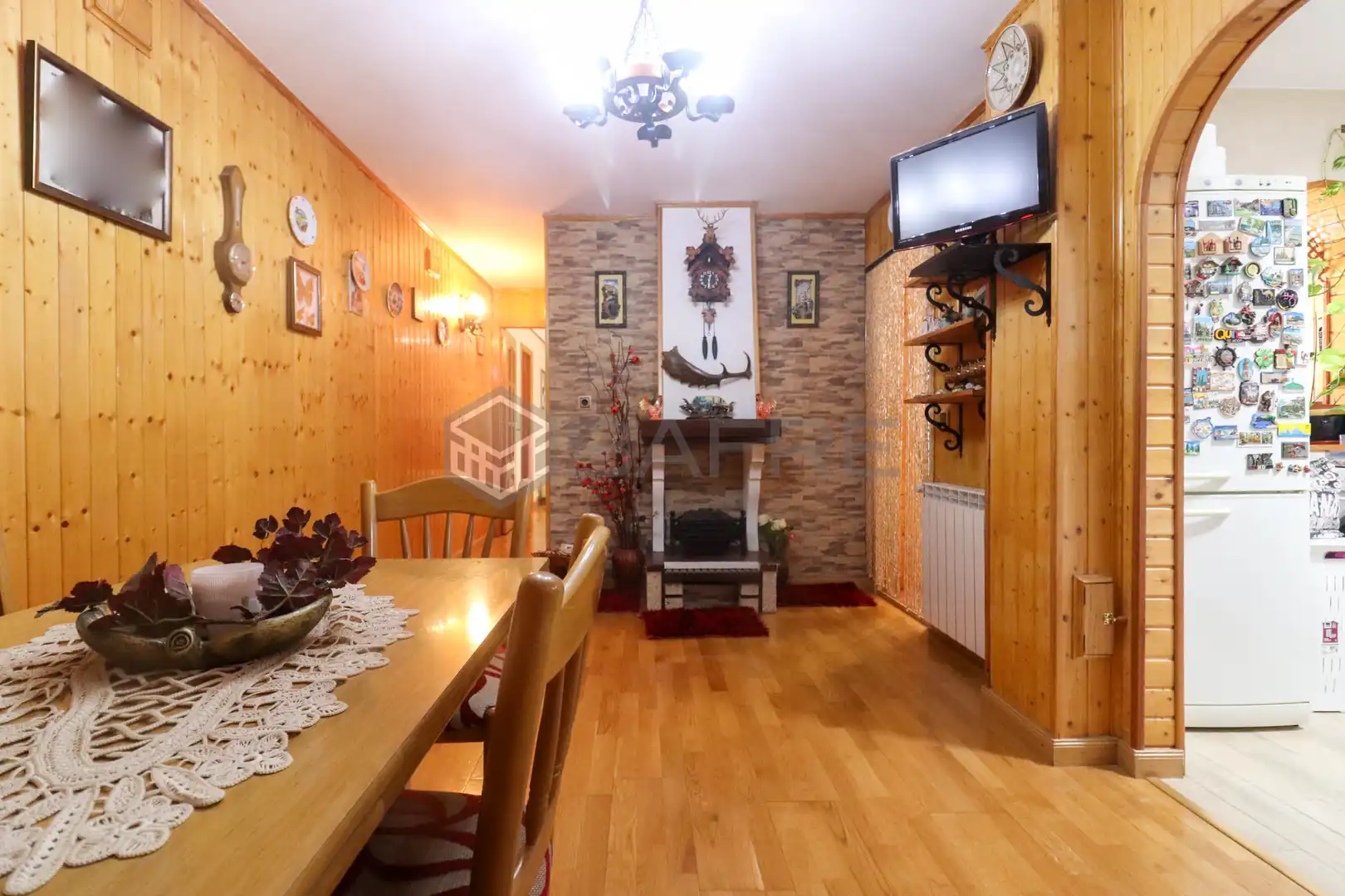 Living room of Flat for sale in Madrid  with Air Conditioner, Heating and Parquet flooring
