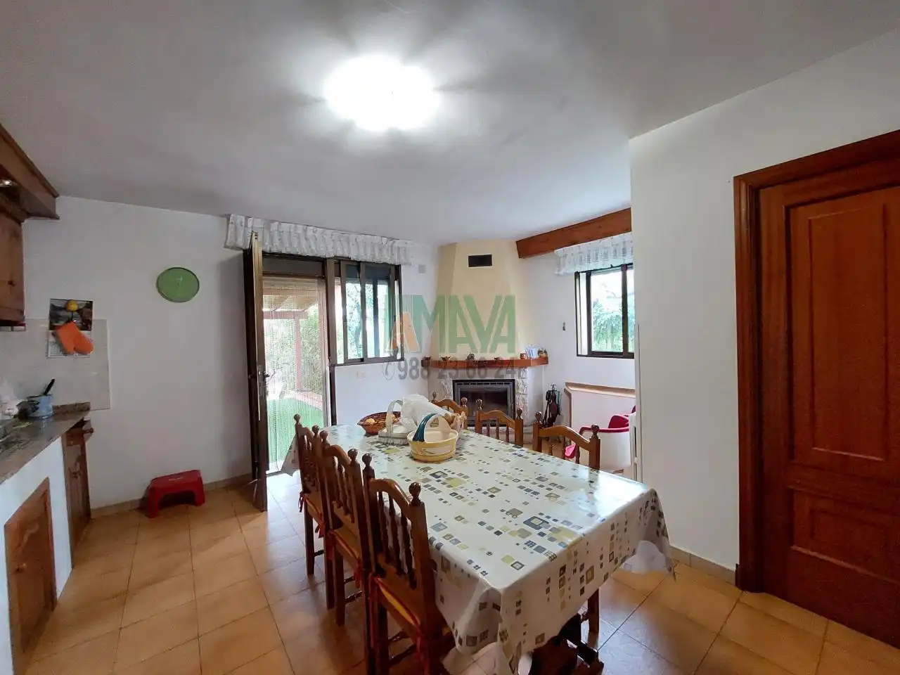 Cocina de Casa o chalet en venta en Maceda con Calefacción, Jardín privado y Parquet