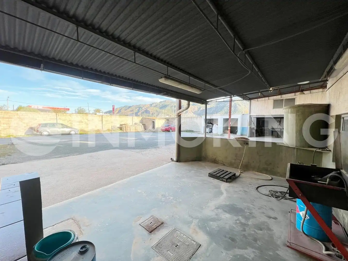 Terrasse von Fabrikhallen zum Verkauf in Murcia