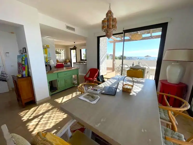 Dining room of Attic for rent in La Alcaidesa  with Air Conditioner, Heating and Terrace