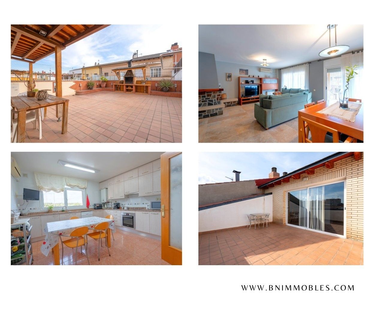 Exterior view of House or chalet for sale in Terrassa  with Air Conditioner, Heating and Terrace