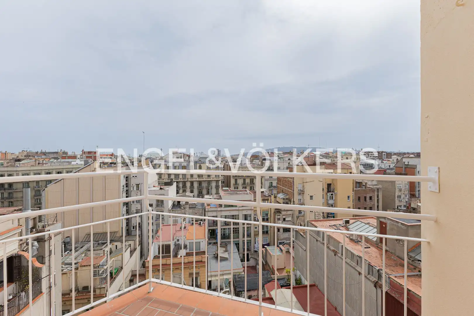 Terrasse von Wohnung zur Miete in Barcelona mit Klimaanlage, Heizung und Parkett