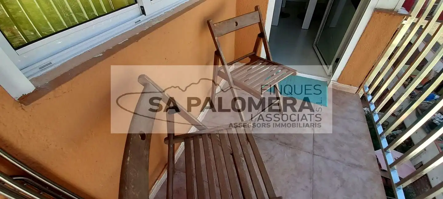 Balcony of Flat for sale in Blanes  with Air Conditioner, Parquet flooring and Balcony