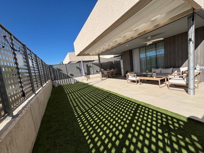 Terrace of Flat for sale in Boadilla del Monte  with Air Conditioner, Heating and Private garden