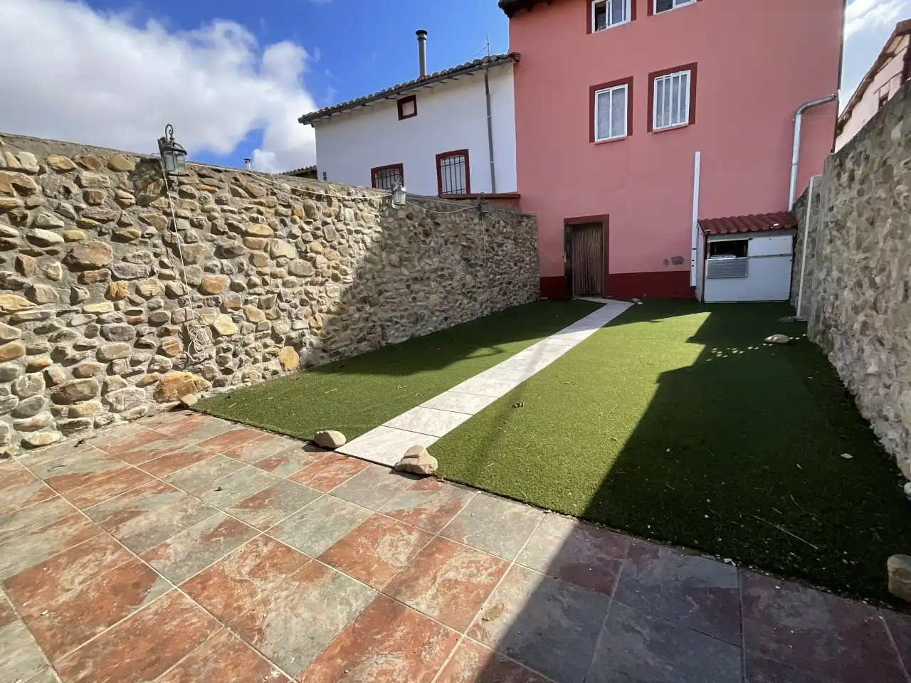 Terraza de Casa adosada en venta en Bascuñana, Burgos