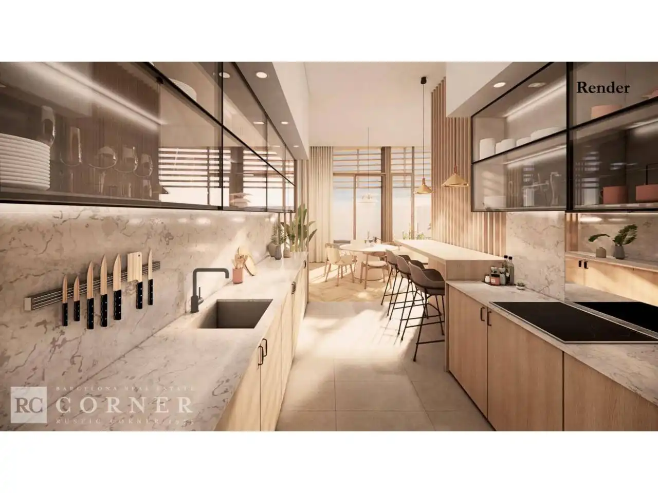Cocina de Terreno en venta en Barcelona